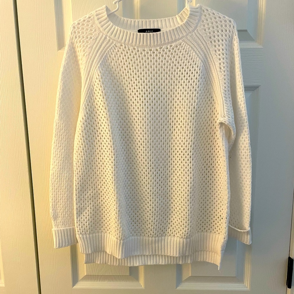 Able Taylor Mesh Sweater